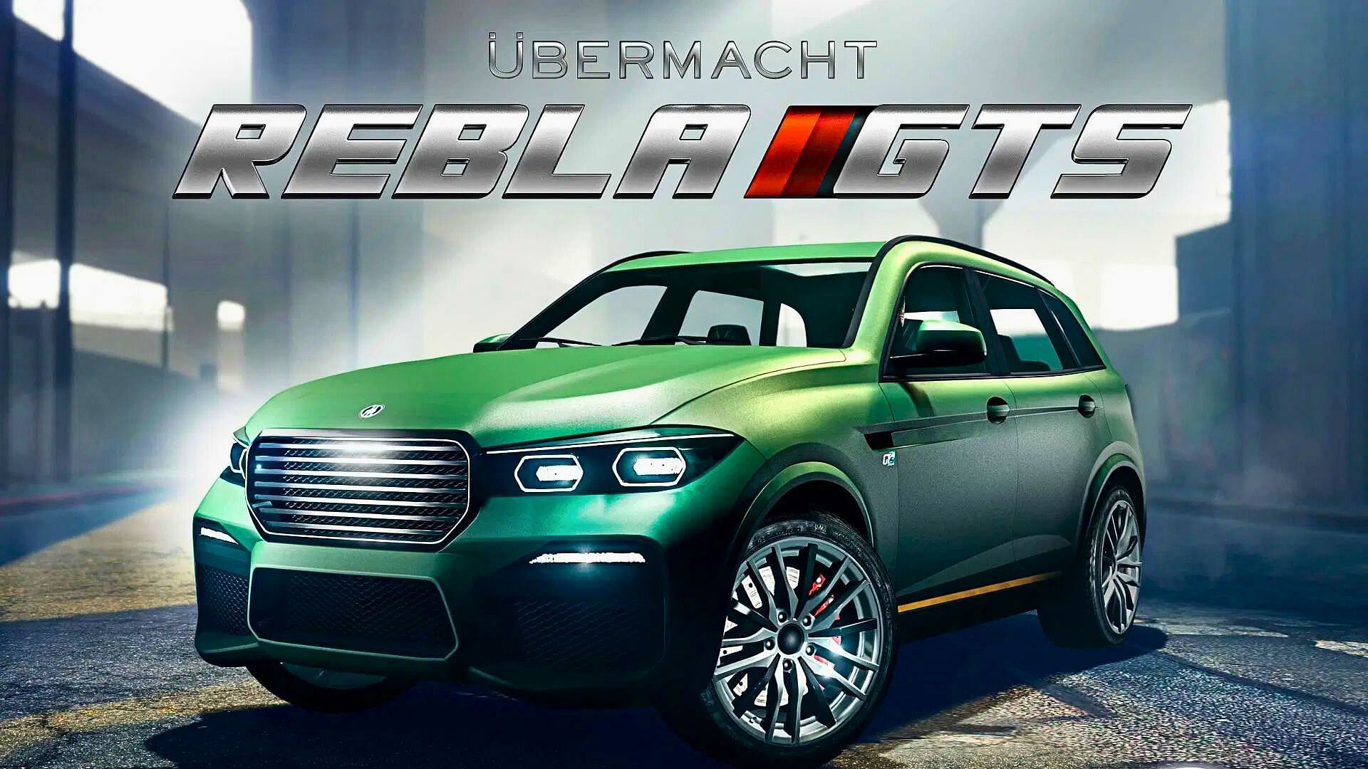 A promotional picture of the Ubermacht Rebla GTS (Image via Rockstar Games)